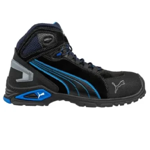 Distributor of Puma 632250 Rio Black Mid Safety Shoe in UAE