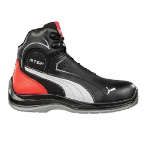 Distributor of Puma 632610 Touring Black Mid Safety Shoe in UAE