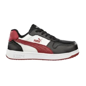 Distributor of Puma 640200 Frontcourt Blk/Wht/Red Low Safety Shoe in UAE